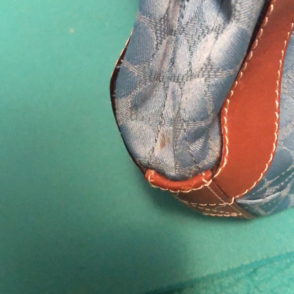 Kate Spade New York shoulde bag brown leather Straps & trim the Noel dot pattern - Picture 11 of 13